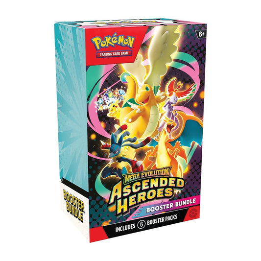 Pokémon Mega Evolution - Ascended Heroes - Booster Bundle